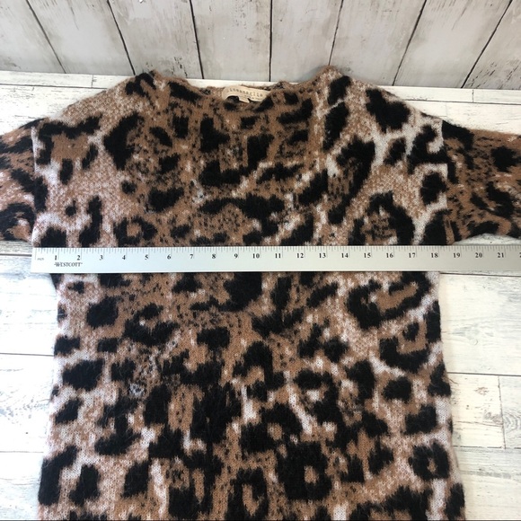 Lineamaglia Mohair Blend Animal Print Sweater XS - Picture 5 of 7